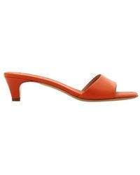 Ferragamo - Low Heeled Slide - Lyst