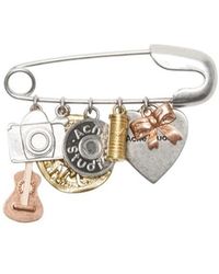 Acne Studios - Brooch With Charms - Lyst