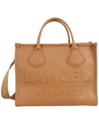 Lancel - Double Handle Shoulder Bag - Lyst