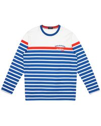 Paul & Shark - Logo Striped Long-Sleeved T-Shirt - Lyst