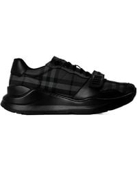 Burberry - Classic Checkpattern Sneakers - Lyst