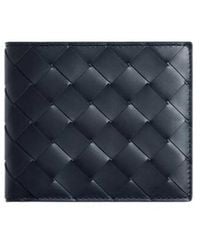 Bottega Veneta - Intrecciato Bi-Fold Wallet With Coin Purse - Lyst
