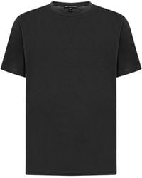 James Perse - Luxe Lotus Jersey T-Shirt - Lyst