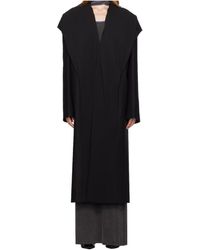 Y. Project - Draped-Detail Coat - Lyst