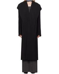 Y. Project - Draped-Detail Coat - Lyst