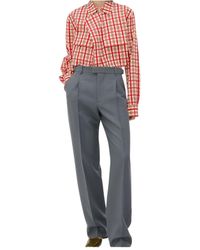 Bottega Veneta - Check Shirt - Lyst