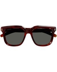Gucci - Eyewear Square Frame Sunglasses - Lyst