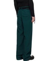Dion Lee - V-Wire Cross-Strap Casual Pants - Lyst