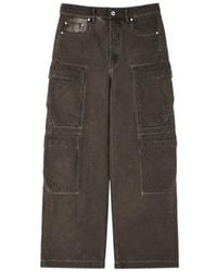 Rick Owens - Belt-Loop Faded-Effect Jeans - Lyst