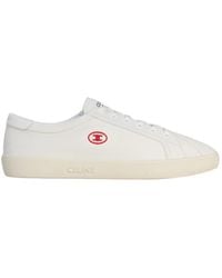 Celine - Lou Low Lace-Up Sneaker With Triomphe - Lyst