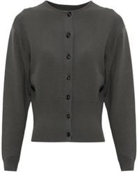 Samsøe & Samsøe - Saane Ribbed-Knit Cardigan - Lyst