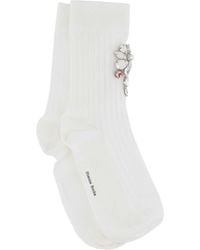 Simone Rocha - Embellished Stretched Socks - Lyst
