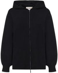 Max Mara - Long-Sleeve Hooded Sweatshirt - Lyst