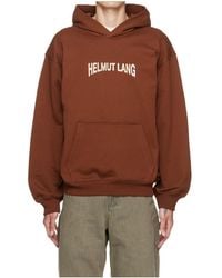 Helmut Lang - Long-Sleeved Hoodie - Lyst