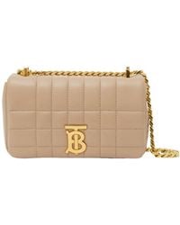 Burberry - Quilted Mini Lola Crossbody Bag - Lyst