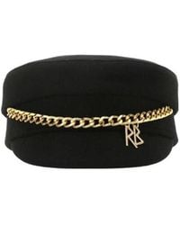 Ruslan Baginskiy - Chain-Embellished Baker Boy Cap - Lyst