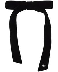 Balenciaga - Holli Thin Hair Bow Hair Clip - Lyst