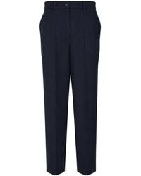 P.A.R.O.S.H. - Pressed-Crease Tailored Trousers - Lyst