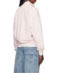 Maison Kitsuné - Maison Kitsuné Baby Fox Patch Half-Zip Sweatshirt - Lyst
