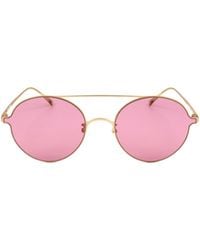 Zadig & Voltaire - Round Frame Sunglasses - Lyst