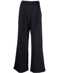 forte_forte - Wide-Leg Casual Trousers - Lyst