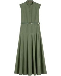 Max Mara - Studio Gesto Sleeveless Midi Dress - Lyst