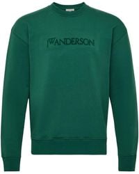 JW Anderson - Jw Anderson Logo Embroidered Sweatshirt - Lyst