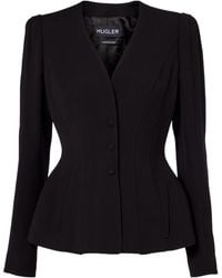 Mugler - Re/Edit Single-Breasted Long Sleeve Suit Jacket - Lyst