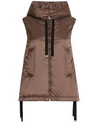 Max Mara - The Cube Greengo Sleeveless Hooded Jacket - Lyst