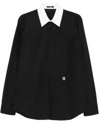 Balmain - Pb Two-Tone Poplin Shirt - Lyst