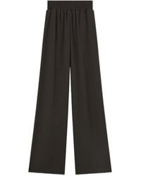 JOSEPH - Nour Twill Satin Trousers - Lyst