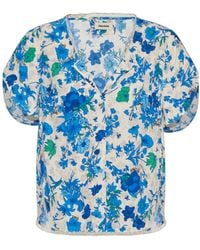 Zadig & Voltaire - Tiffiny Floral Printed Top - Lyst