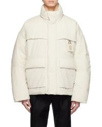 WOOYOUNGMI - Long-Sleeved Zipper Down Jacket - Lyst