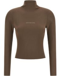 Alexander Wang - High-Neck Top - Lyst