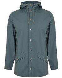 Rains - Long-Sleeved Hooded Raincoat - Lyst
