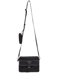 Prada - Logo Cross-Body Bag - Lyst