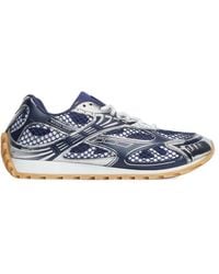 Bottega Veneta - Orbit Lace-Up Sneakers - Lyst