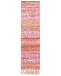 Acne Studios - Fringed Mohair Scarf - Lyst