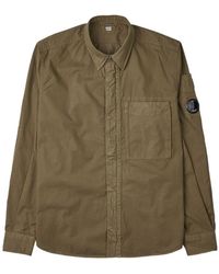 C.P. Company - Lens-Detail Long-Sleeve Shirt - Lyst