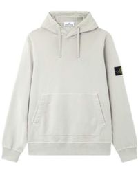 Stone Island - Logo Patch Drawstring Hoodie - Lyst