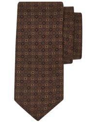 Ferragamo - Micro Pattern Silk Tie - Lyst