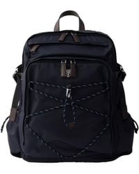 Prada - Triangle-Logo Zipped Backpack - Lyst
