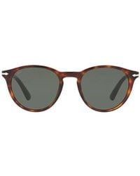 Persol - Round Frame Sunglasses - Lyst