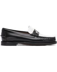 Sebago - Two-Tone Leather Loafers - Lyst