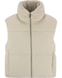 Herno - Sleeveless Down Jacket - Lyst