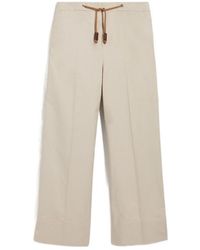 Max Mara - 'S Drawstring Wide Leg Pants - Lyst