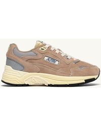 Autry - Hyperway Lace-Up Suede Sneakers - Lyst