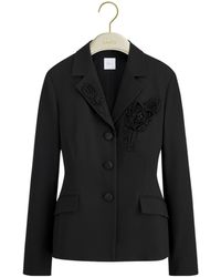 Dior - Embroidered Bar Jacket - Lyst