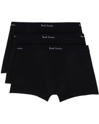 Paul Smith - Logo-Print Briefs Pack Of Three - Lyst