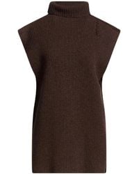 Marni - Sleeveless Solid-Color Turtleneck Sweater - Lyst